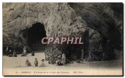 Cartes postales Morgat L Entree de la Grotte des Oiseaux