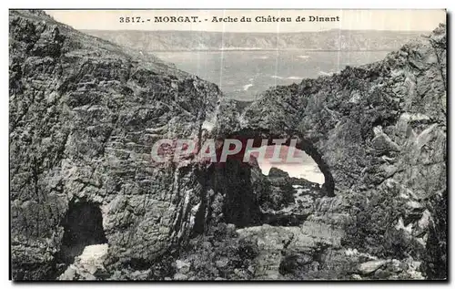 Cartes postales Morgat Arche du Chateau de Dinant