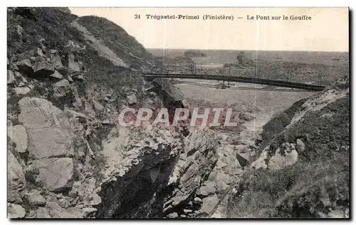 Cartes postales Tregastel Primel Le Pont sur Le Gouffre