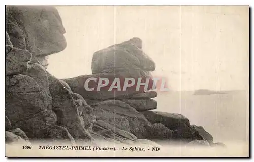 Cartes postales Tregastel Primel Le Sphinx