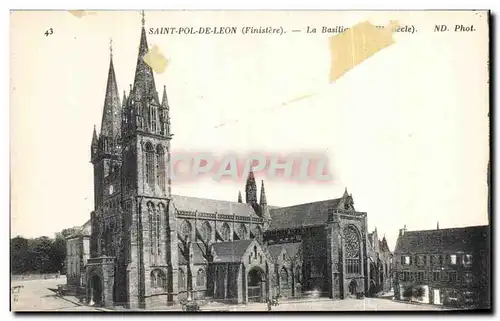 Ansichtskarte AK Saint Pol De Leon (Finistere)