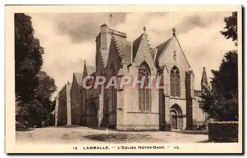 Cartes postales Lamballe L Eglise Notre Dame