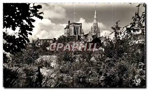 Cartes postales Guinamp Basilique Notre Dame de Bon Secours Vue du Trieux