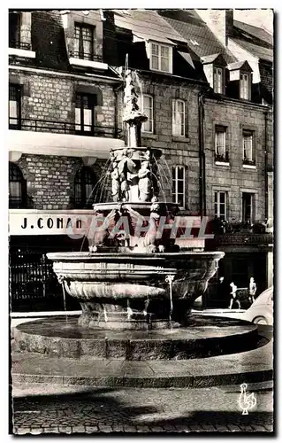 Cartes postales Guingamp Fantaine La Plomee Place du Centre