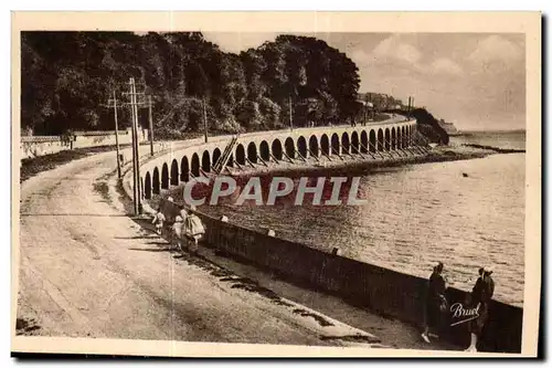 Cartes postales Perros Guirec La Route de la Corniche