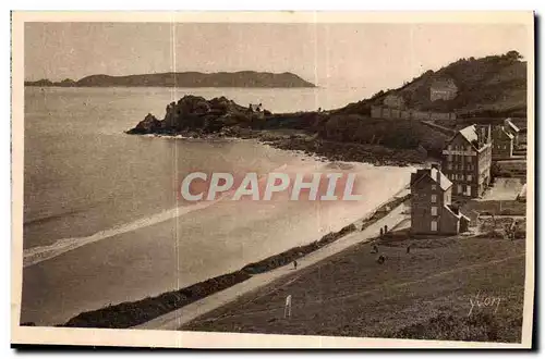 Ansichtskarte AK Perros Guirec Plage de Trestrignel et Pointe du Chateau