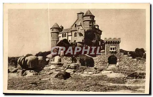 Cartes postales Perros Guirec Ploumanach Chateau de Costaeres ou Henei Sienkiewicz