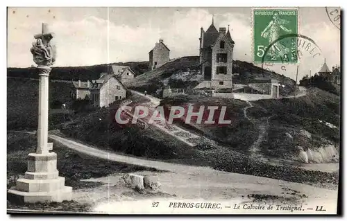 Cartes postales Perros Guirec Le Calvaire de Trestignel