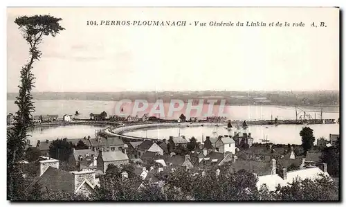 Cartes postales Perros Proumanach Vue Generale du Linkin et de la rade