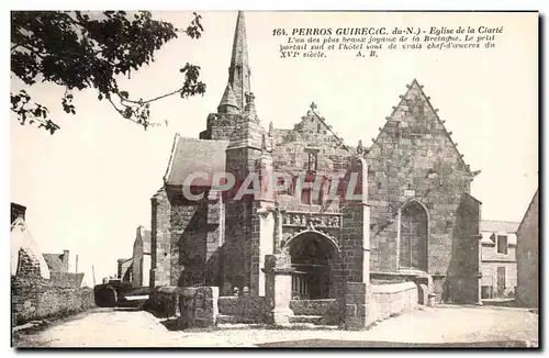 Cartes postales Perros Guirec Eglise de la Clarte L un des plus beaux joyaux de la Bretague La