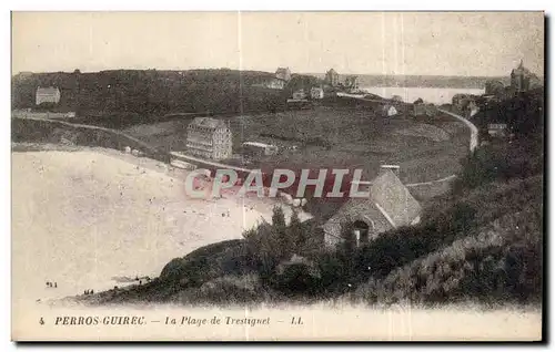 Cartes postales Perros Guirec Le Plage de Trestriguel