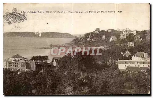 Cartes postales Perros Guirec Trestraou et les Villes de Pors Nevrz