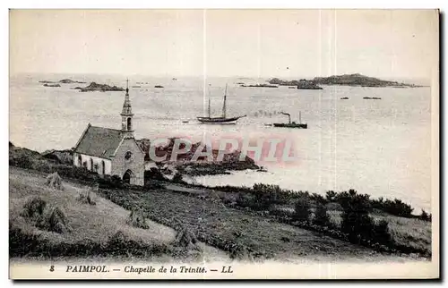 Ansichtskarte AK Paimpol Chapelle de la Trinite Bateaux