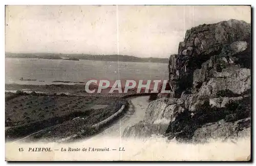 Cartes postales Paimpol La Route de I Arcouest