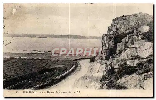 Cartes postales Paimpol La Route de I Arcouest