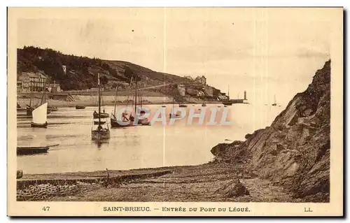 Cartes postales Sanit Brieuc Entree du Port Du Legue