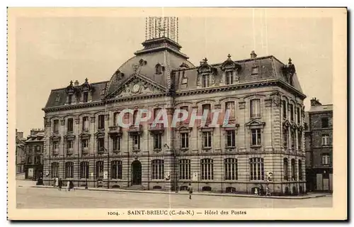 Cartes postales Saint Brieuc Hotel des Postes