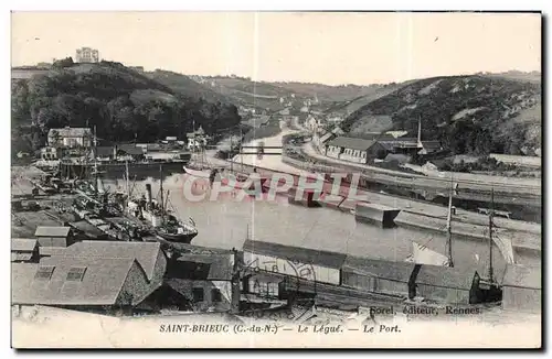 Cartes postales Saint Brieuc Le Legue Bateaux