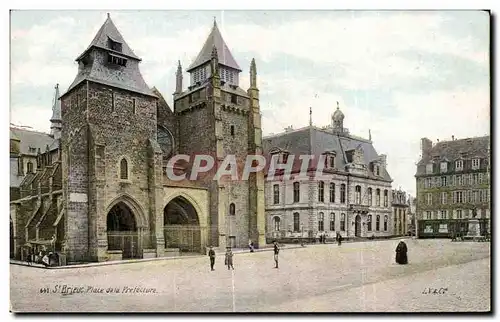 Cartes postales St Brieuc Place de la Prefecture