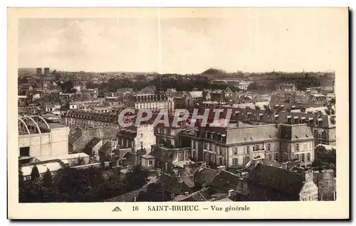 Cartes postales Saint Brieuc Vue generale