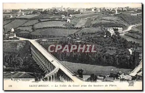 Cartes postales Saint Brieuc La Vallee du Gouet prise des hauteurs de Plerin