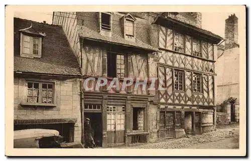 Cartes postales Bretagne St Brieuc (Cotes du Nord) Vieilles Maisons