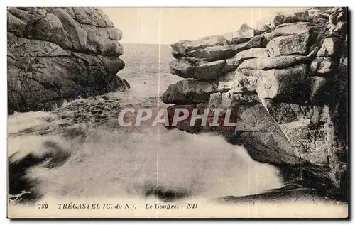 Cartes postales Tregastel Le Gouffre