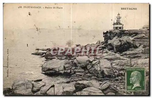 Ansichtskarte AK Ploumanach pointe du Phare Bretagne