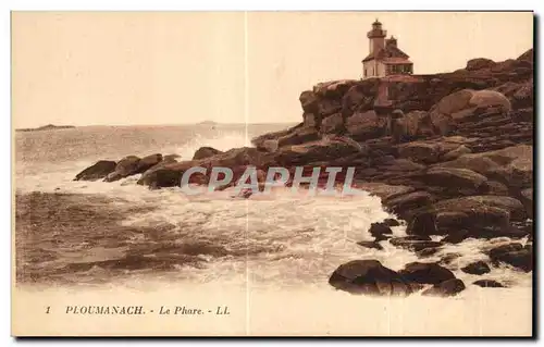 Cartes postales Ploumanach Le Phare