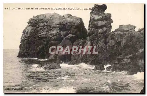 Ansichtskarte AK Les Rochers du Gouffve a Ploumanac h