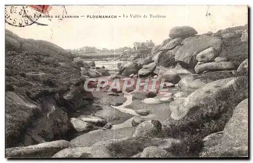 Ansichtskarte AK Environs De Lannion Ploumanach La Vallee de Troierou