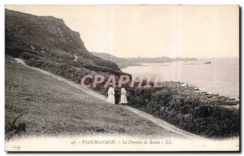 Cartes postales Ploumanach Le Chemin de Ronde