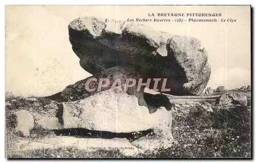 Cartes postales La Bretagne Pittoresque Les Rochers bizarres Ploumanach Le Cepe