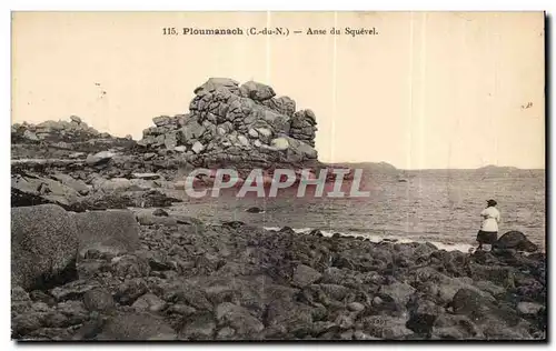 Cartes postales Ploumanach Anse du Squevel