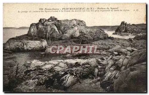 Cartes postales Perros Guiree Ploumanach Rochers du Squevel