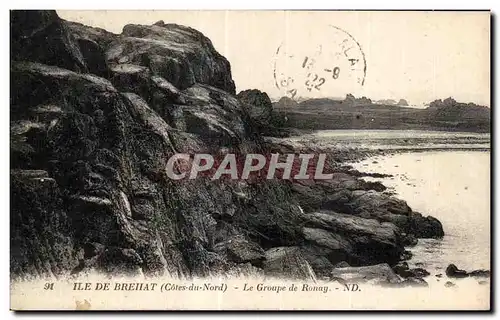 Cartes postales Ile de Brehat (Cotes du Nord) Le Groupe de Ronay