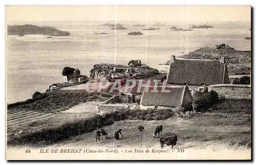 Cartes postales Ile de Brehat (Cotes du Nord) Les Ilots de Kerpon