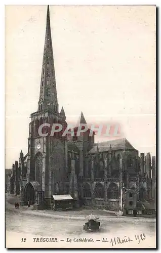 Cartes postales Treguier La Cathedrale