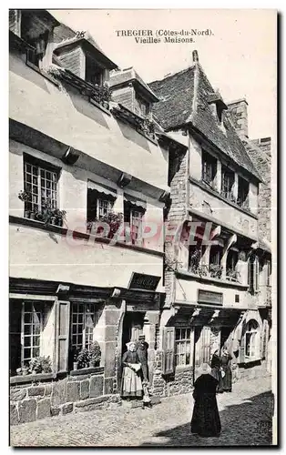 Ansichtskarte AK Treguier (Cotes du Nord) Vieilles Maisons