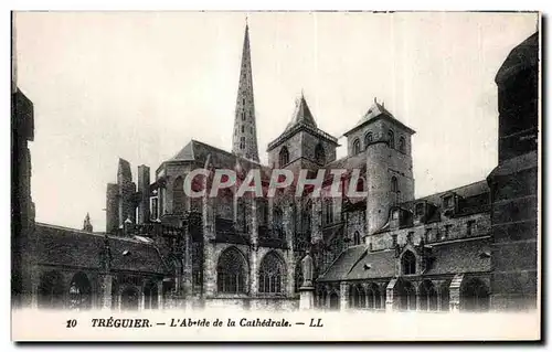 Cartes postales Treguier L Abide de la Cathedrale