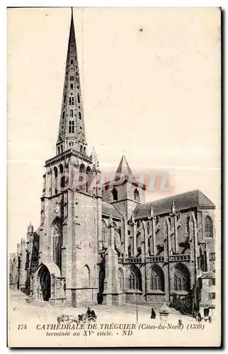 Ansichtskarte AK Cathedrale De Treguier(Cotes du Nord) terminee au XV siecle