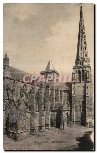 Cartes postales Treguier La Cathedrale