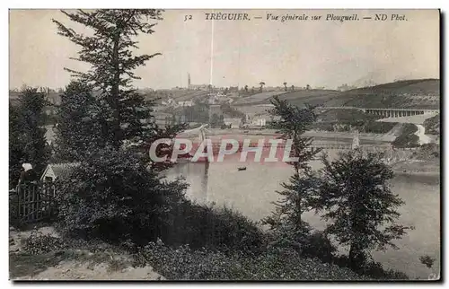 Cartes postales Treguier Vue Generale sur Plougueil