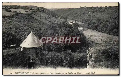 Ansichtskarte AK Tonquedec vue generale sur la Vallee du Guer