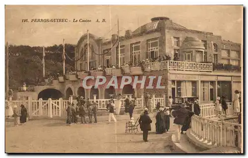 Cartes postales Perros Guirec Le Casino