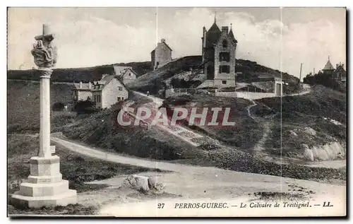 Cartes postales Perros Guirec Le Calvaire de Trestignel