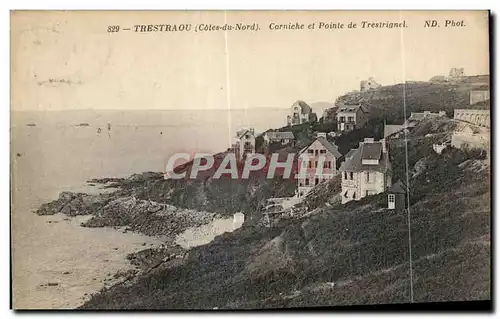 Cartes postales Trestraou Corniche et Pointe de Trestrignel