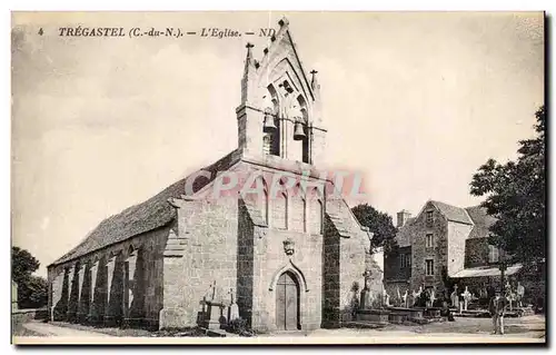 Cartes postales Tregastel L Eglise