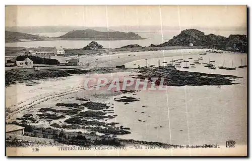 Ansichtskarte AK Trebeurden Les Trois Plages et la Pointe de Bihit