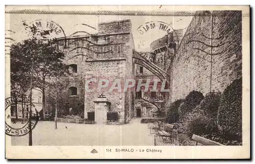 Cartes postales St Malo Le Chateau